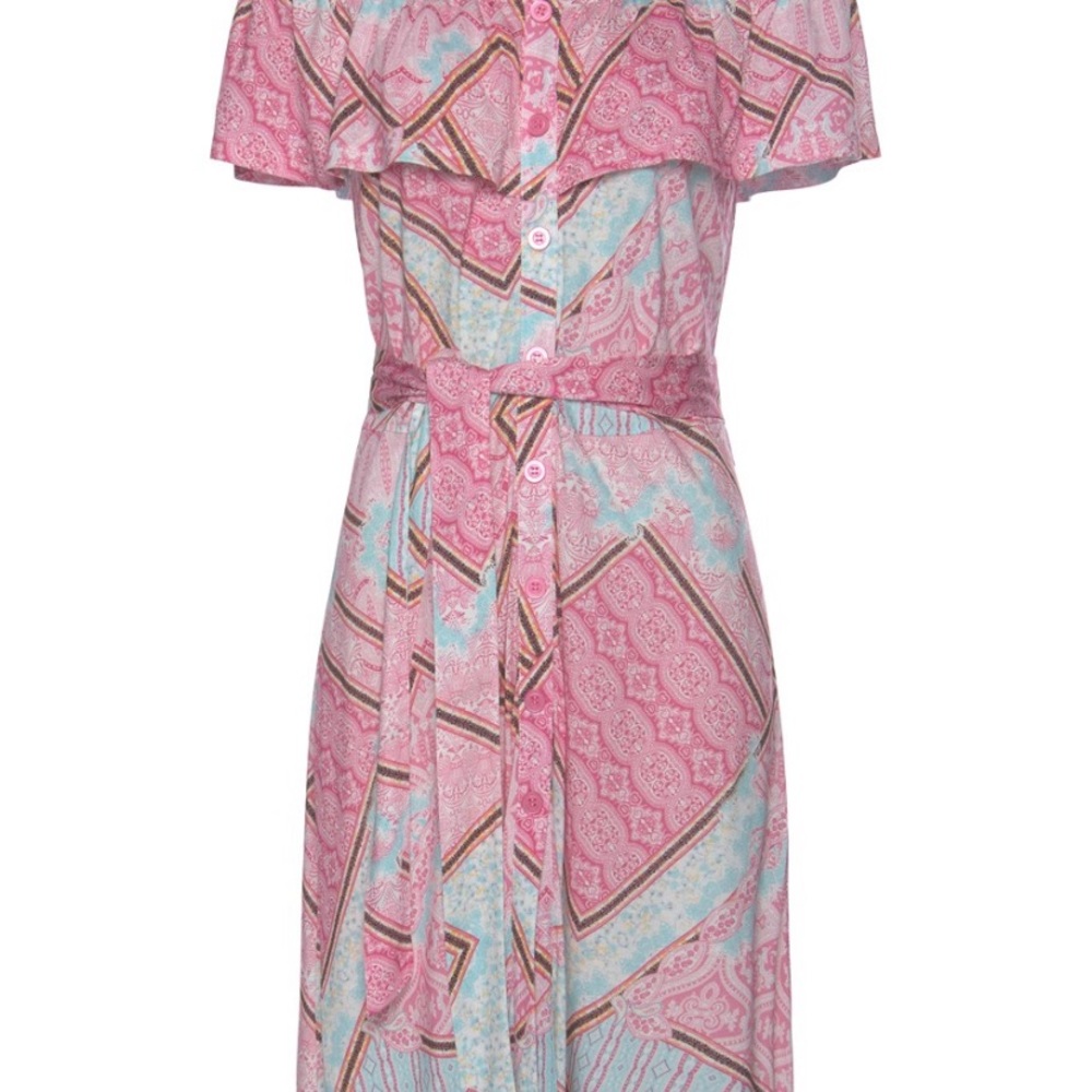 NWOT Boho MIDI Dress - Picture 3 of 6